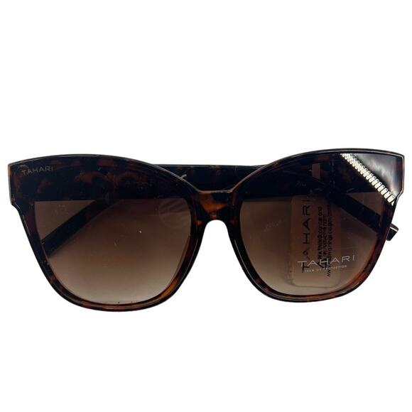 Tahari Accessories - New Tahari Womens TH799-TS Brown Tortoiseshell UV Protection Sunglasses